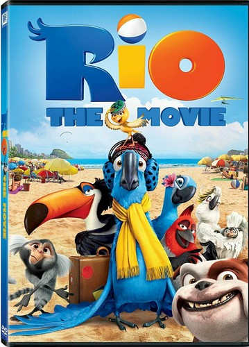 Rio dvd animated parrot - rio,